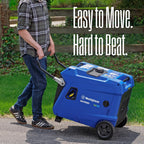Westinghouse 12000 Peak Watt Dual Fuel Portable Inverter Generator, Remote Electric Start, Transfer Switch Ready, Gas and Propane Powered, Low THD - Safe for Electronics, Parallel Capable, CO Sensor