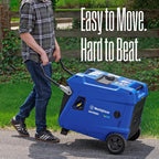 Westinghouse 12000 Peak Watt Dual Fuel Portable Inverter Generator, Remote Electric Start, Transfer Switch Ready, Gas and Propane Powered, Low THD - Safe for Electronics, Parallel Capable, CO Sensor