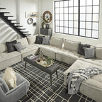 Signature Design by Ashley Bales Low Profile Floor Seating Accent Chair, Gray