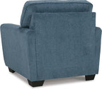 Signature Design by Ashley Cashton Modern Upholstered Chair, Blue