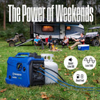 Westinghouse 2550 Peak Watt Super Quiet & Lightweight Portable Inverter Generator, RV Ready 30A Outlet, Gas and Propane Powered, CO Sensor, Parallel Capable, Long Run Time