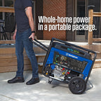 Westinghouse 13500 Peak Watt Dual Fuel Home Backup Portable Generator, Remote Electric Start, Transfer Switch Ready, Gas and Propane Powered