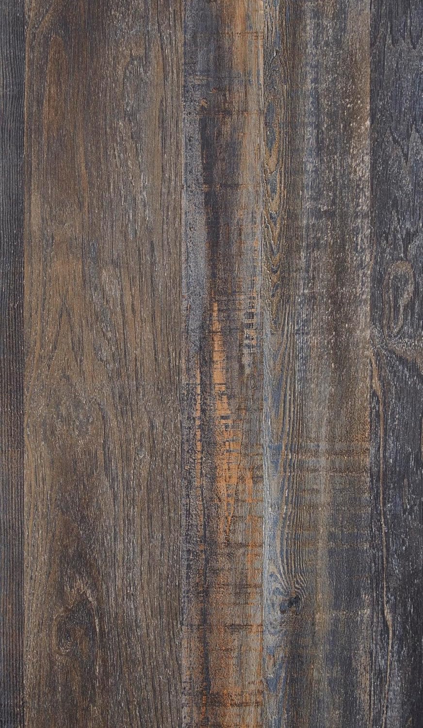 Signature Design by Ashley Drystan 6 Drawer Dresser, Pre-Assembled Convenience, Engineered Wood Construction for Bedroom Storage, Rustic Brown and Multi, 59" W x 16" D x 37" H